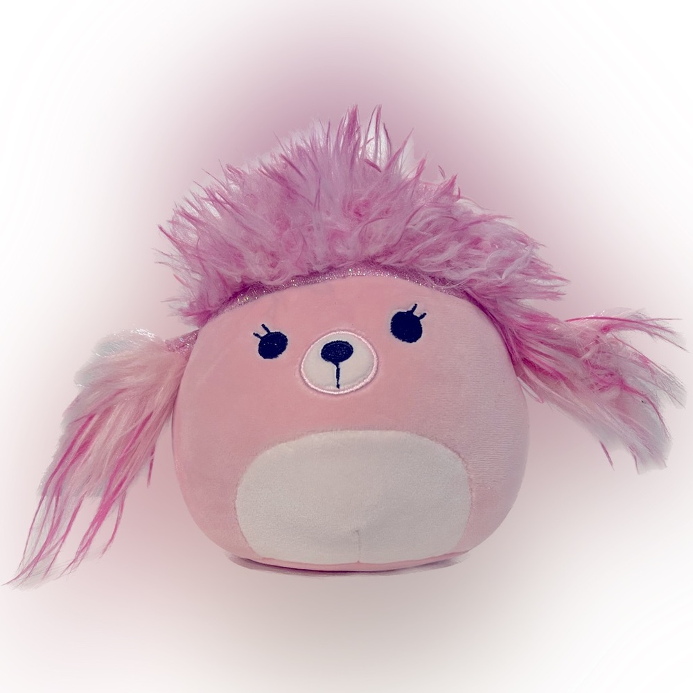 Chloe, pink poodle. Squishmallows. 6.5 inch.